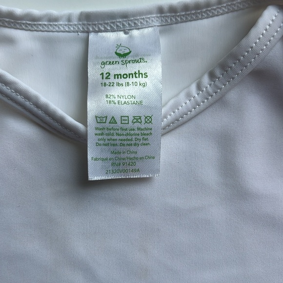 Bundle of i play. by green sprouts Easy-on Rash Guard Shirts - 12 Months - Picture 11 of 11